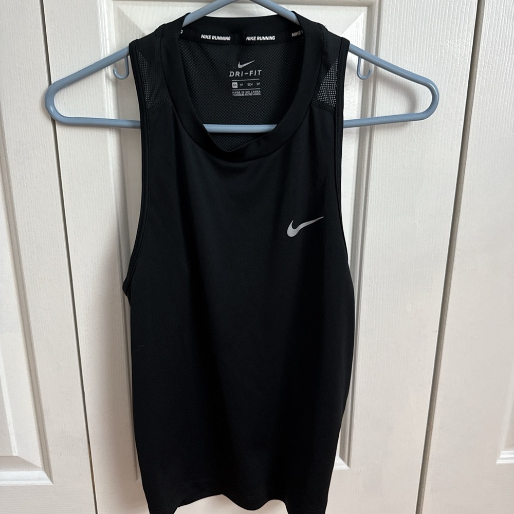 Nike Women's Black Dri-FIT Tank Top